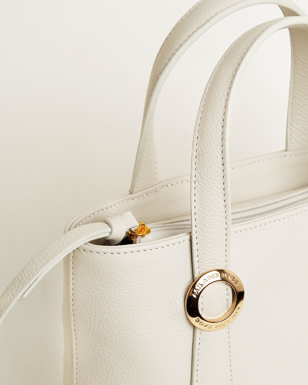 Cartera Satchel DS-3683 Blanco
