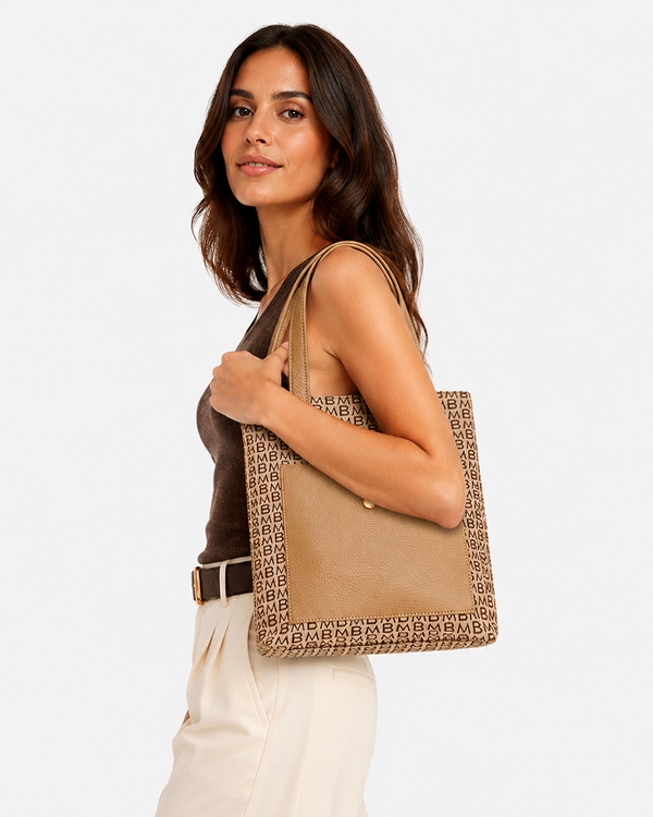 Cartera Crossbody DS-3691 Beige