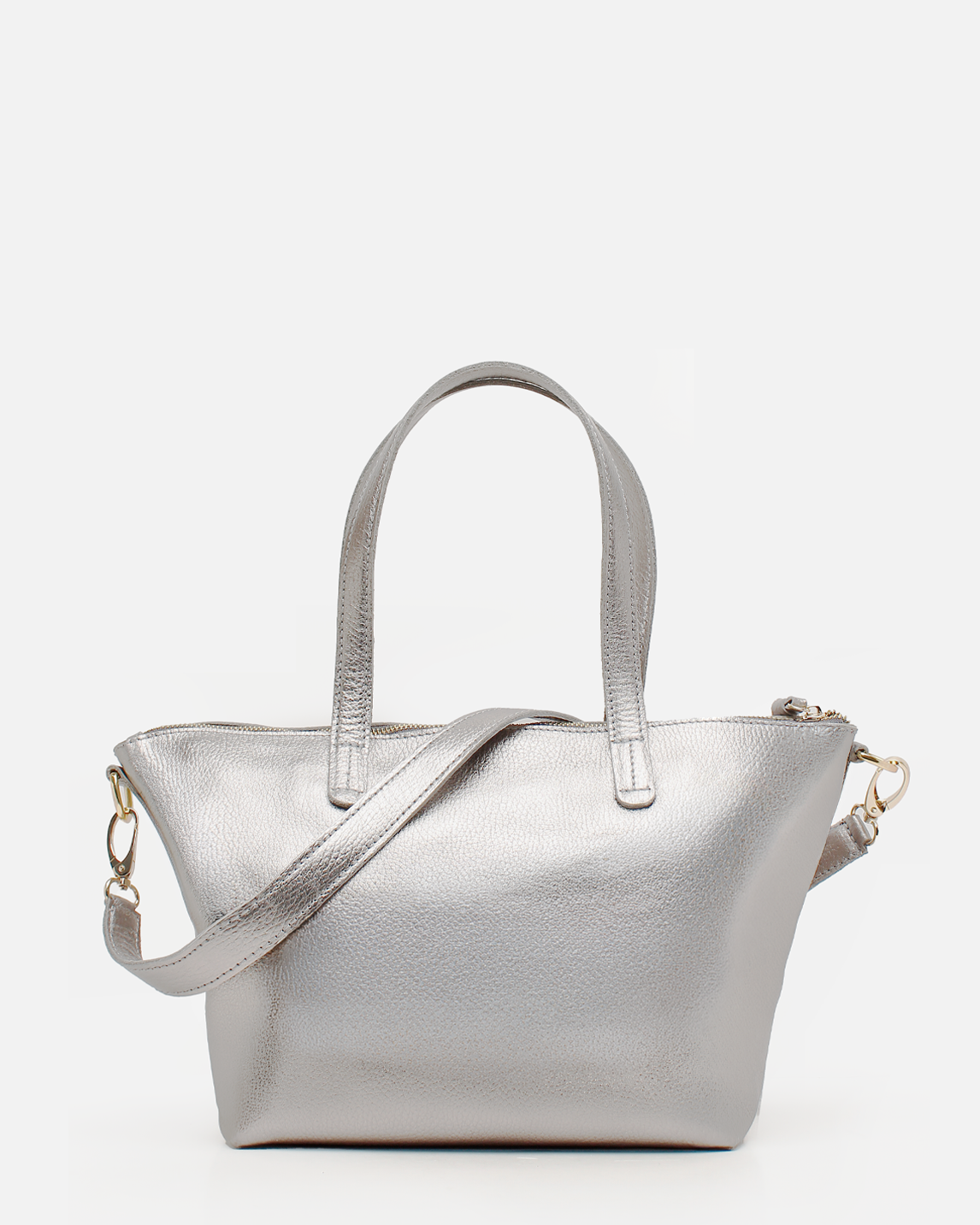 Cartera Satchel DS-3708 Plata