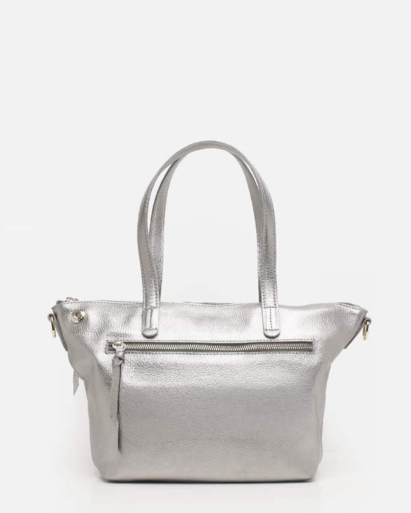 Cartera Satchel DS-3708 Plata