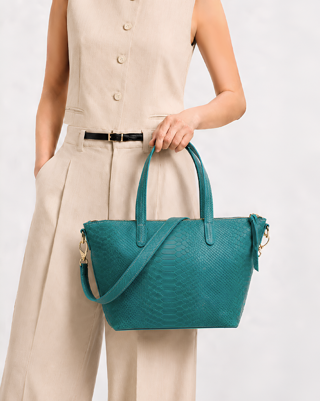 Cartera Satchel DS-3708 Verde