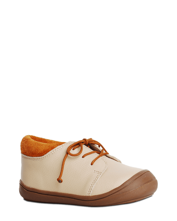 Sneakers Cuero FN-67 Beige