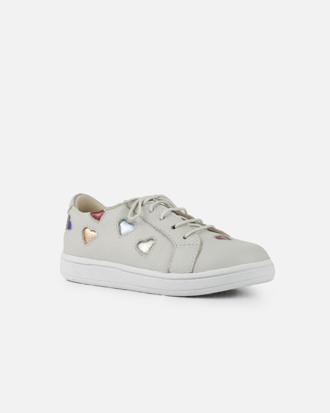 Zapatilla Corazones FN-75 Blanco