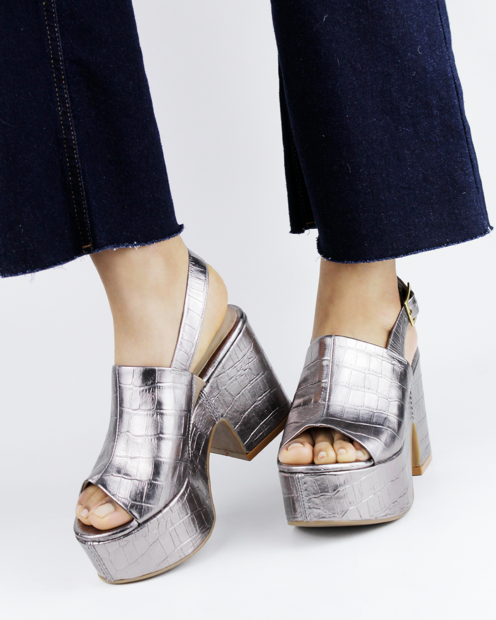 Sandalia FS-10839 Plata