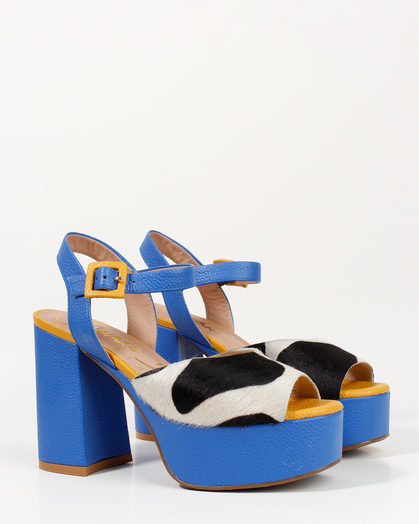 SANDALIA LÚDICA FS-10922 PRINT NEGRO