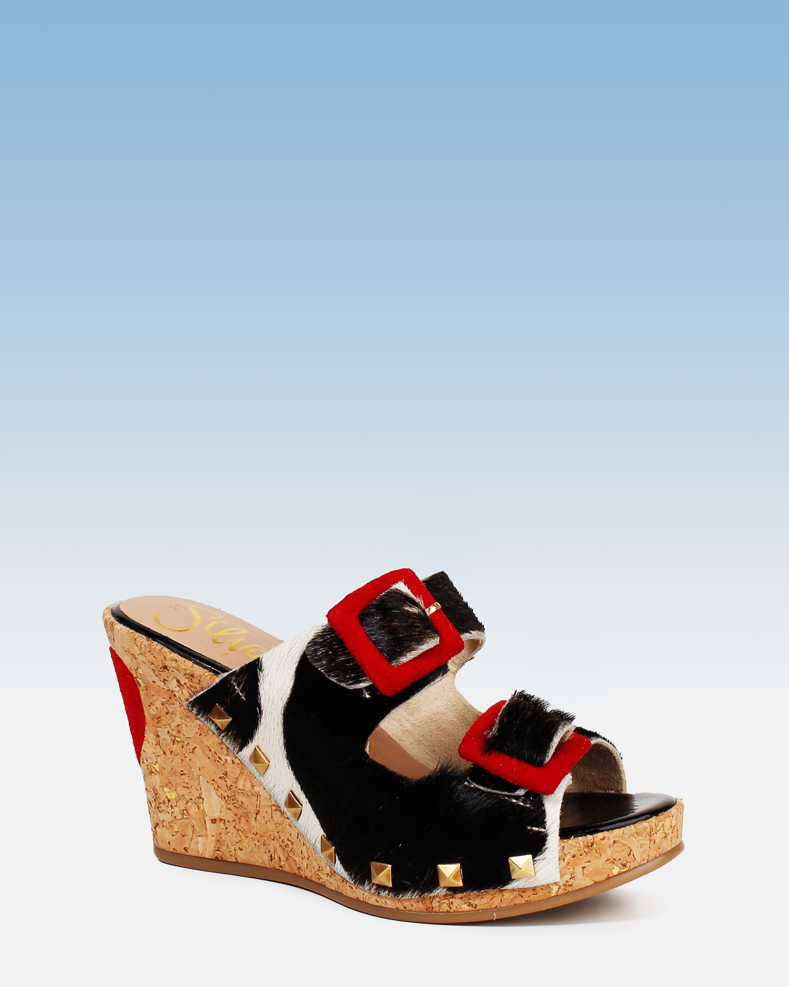 SANDALIA LÚDICA FS-8120 PRINT NEGRO