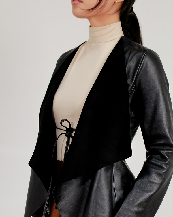 Casaca de mujer KM-35 Negro