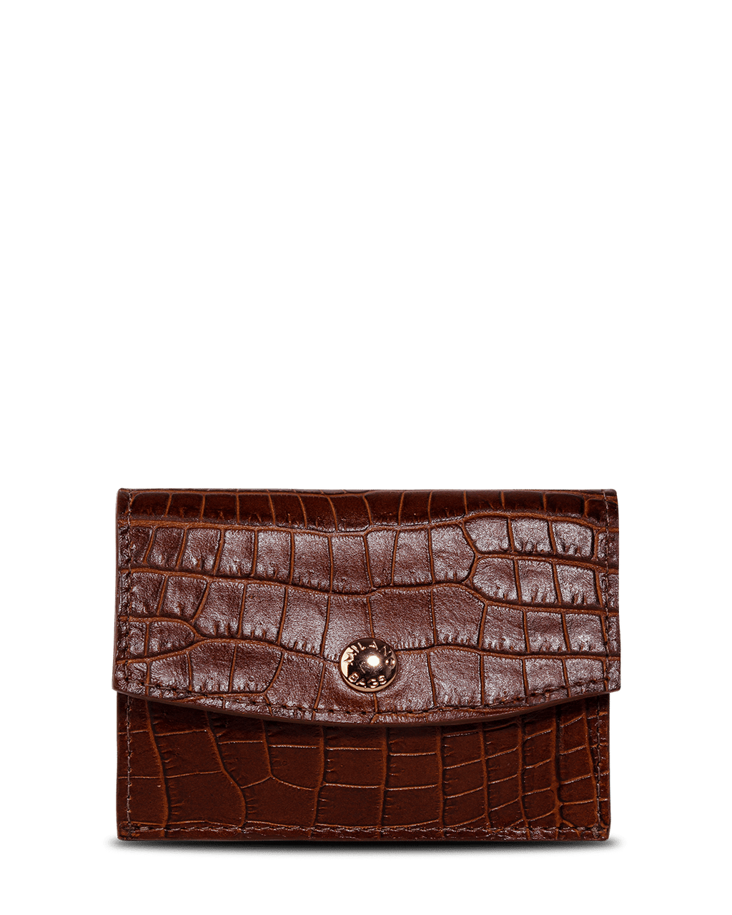 Monedero M-14 Natural Croco