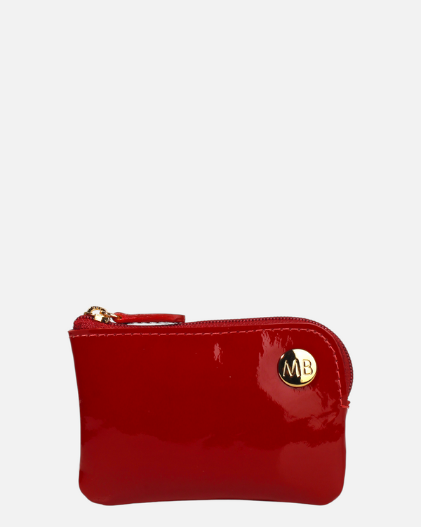 Monedero M-25 Rojo Charol
