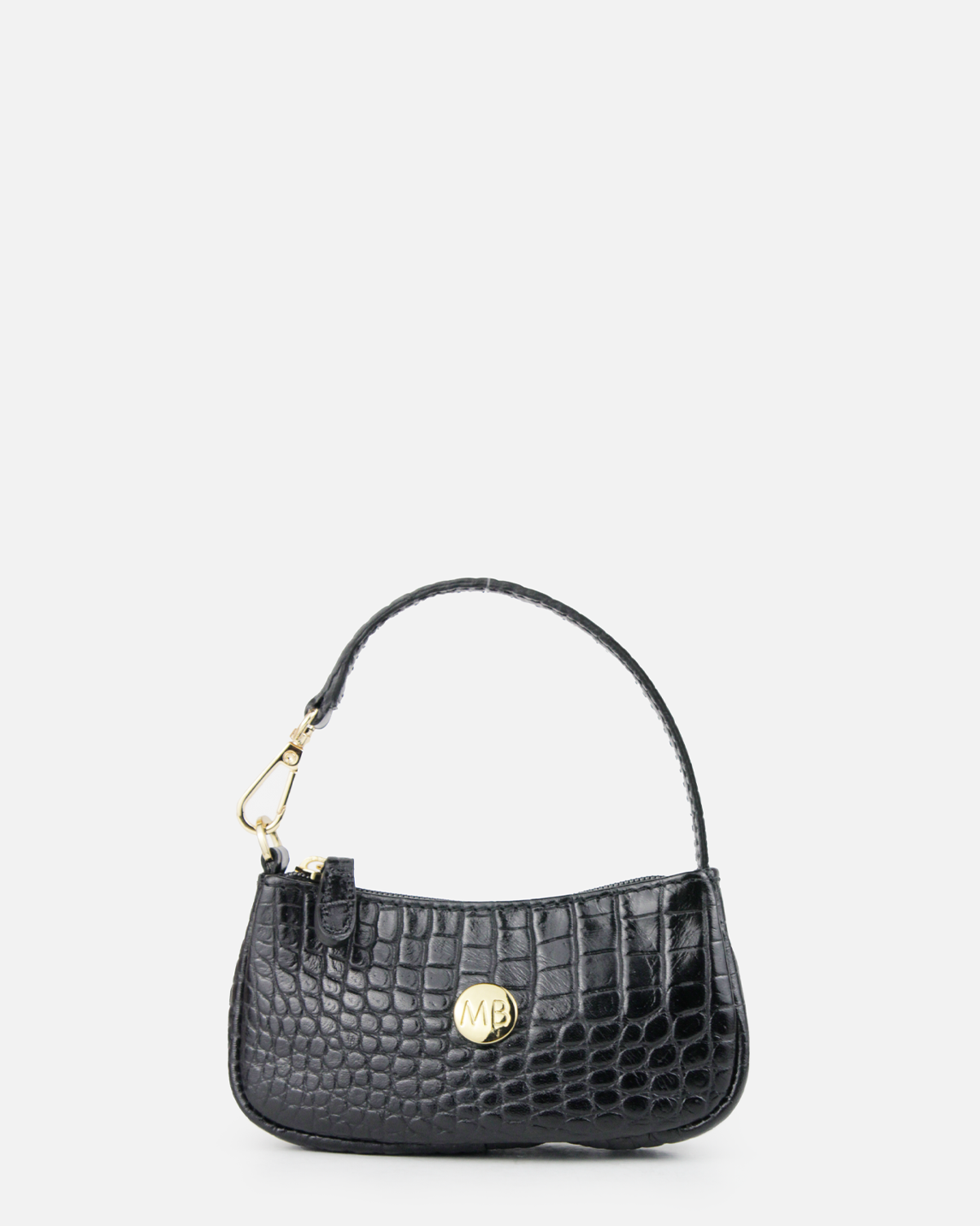Monedero M-26 Negro Croco