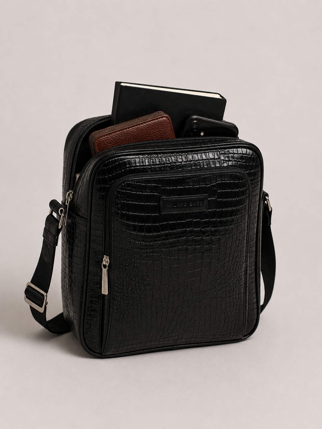 Morral MH-18 Negro Croco