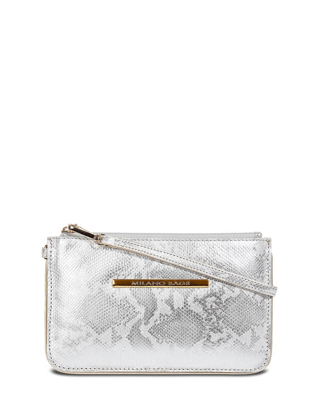 Mini Cartera PC-114 Plata