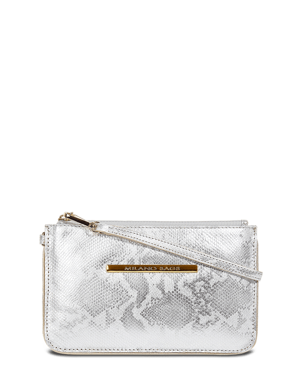 Mini Cartera PC-114 Plata