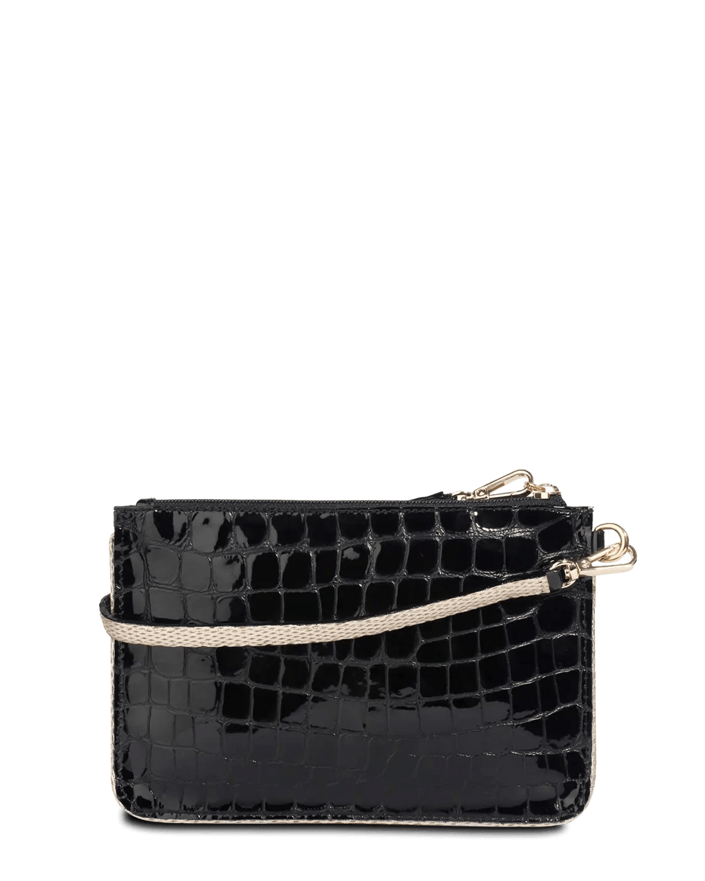 Mini Cartera PC-114 Negro Croco