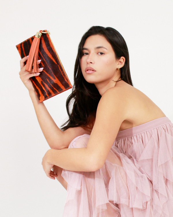 CLUTCH LÚDICA PC-193 NARANJA