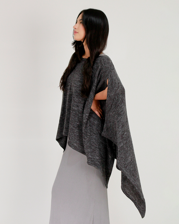 Poncho-21 Gris