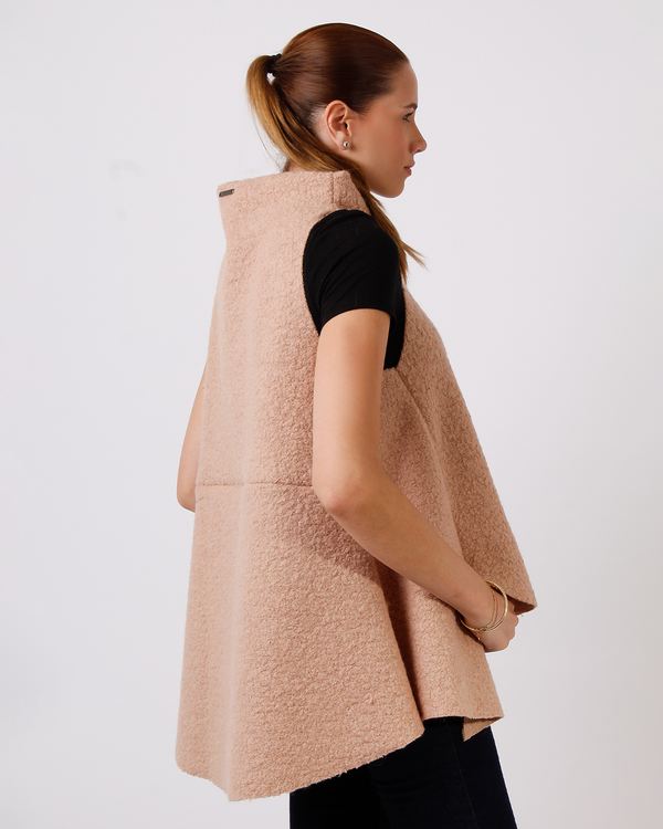 Poncho cozy Gille Beige