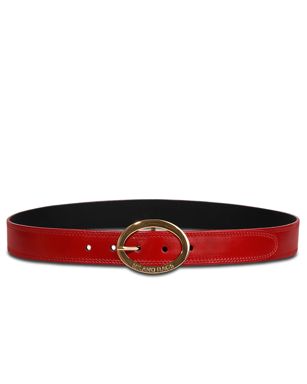 Cinturon Mujer S-245 Rojo
