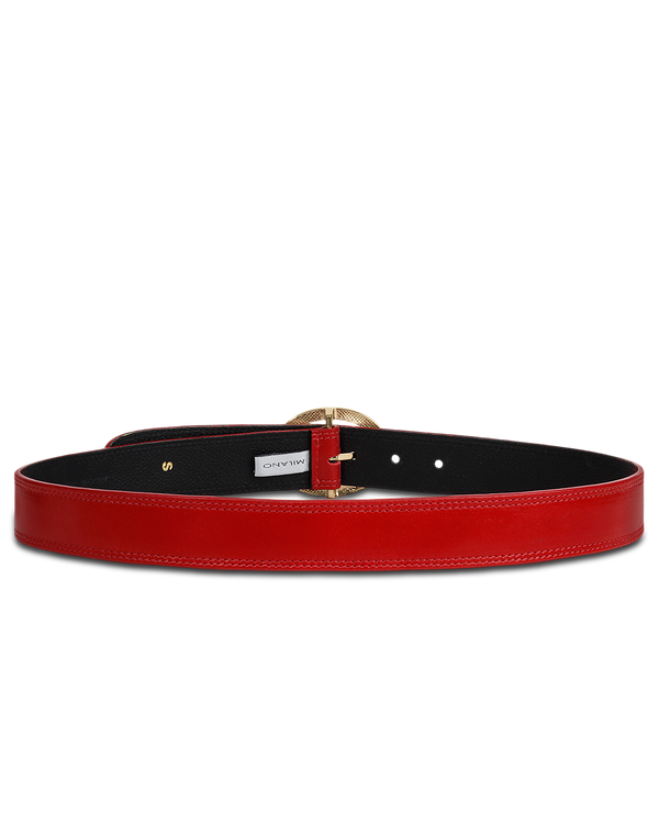Cinturon Mujer S-245 Rojo
