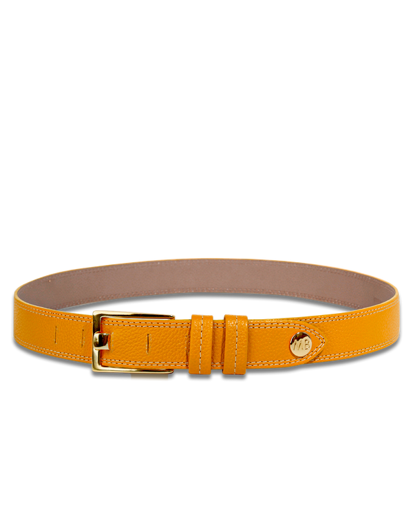 Cinturón Mujer S-0356 Amarillo