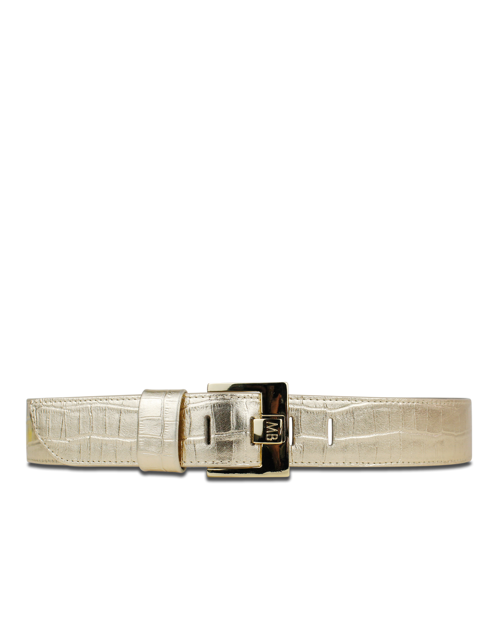 Cinturon Mujer S-400 Oro Croco