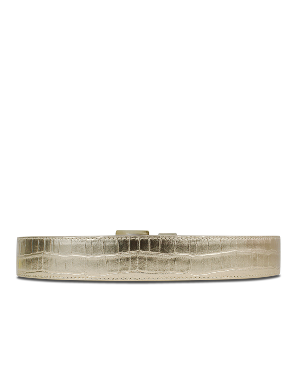 Cinturon Mujer S-400 Oro Croco