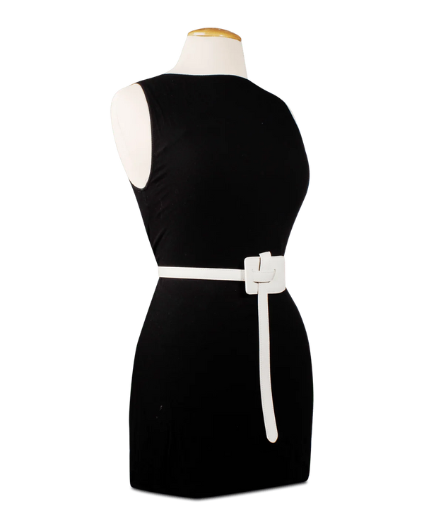 Cinturón Mujer S-625 Blanco Humo