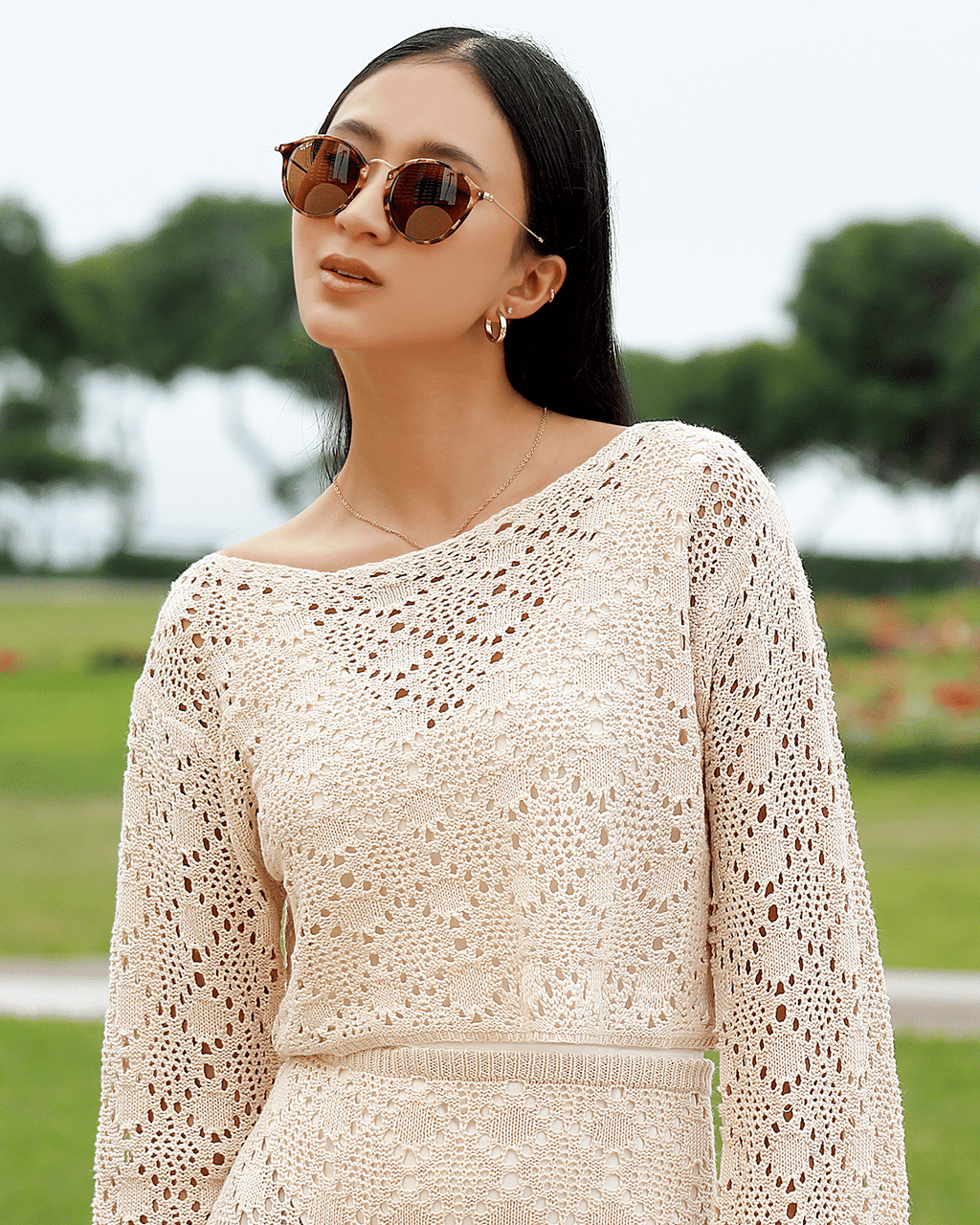 Blusa Campani- 64 Beige