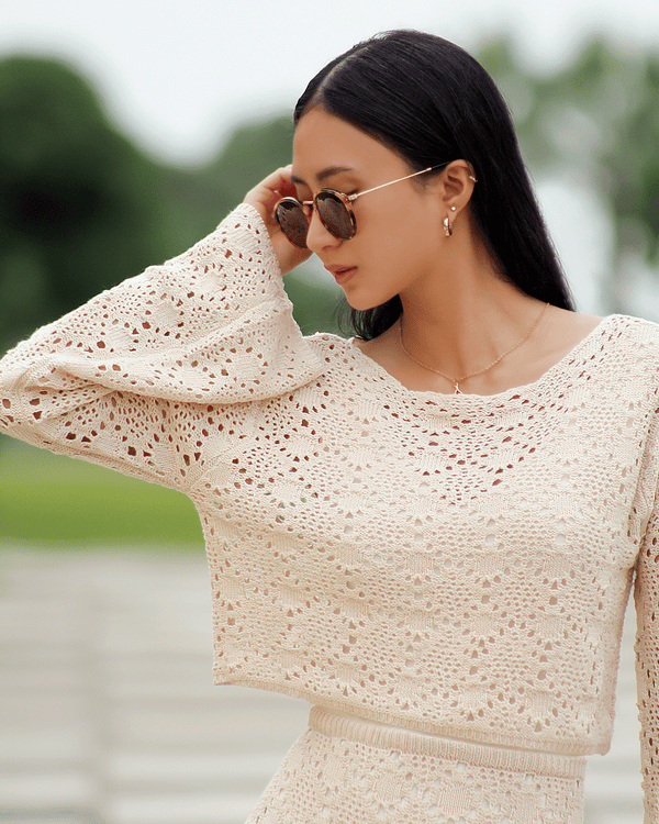 Blusa Campani- 64 Beige