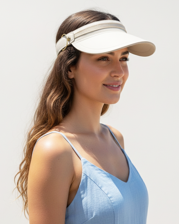 Visera VC-0001 Blanco Humo