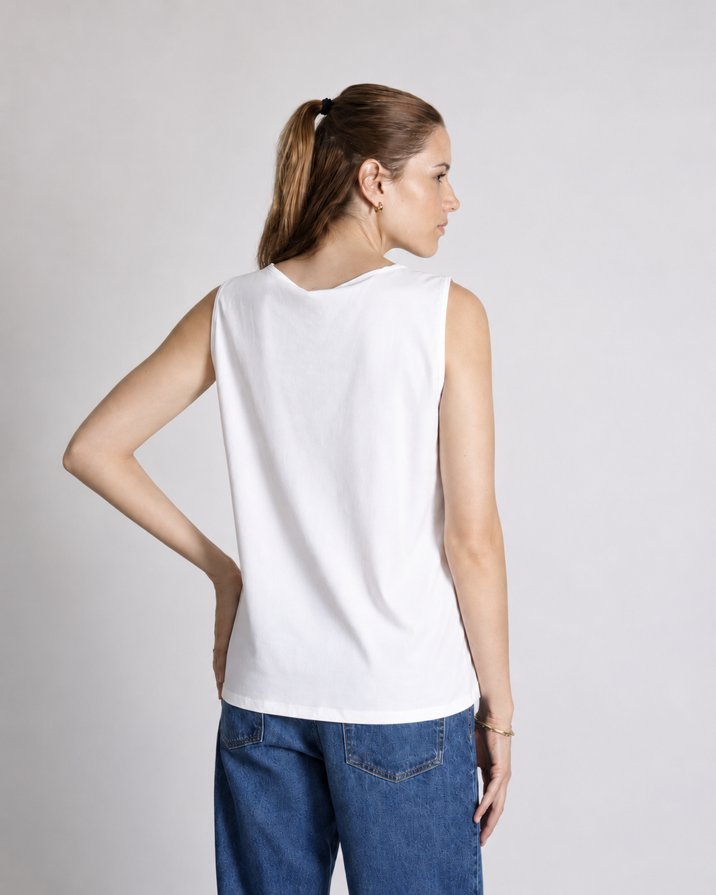 Esmeralda BLUSA-108 Blanco