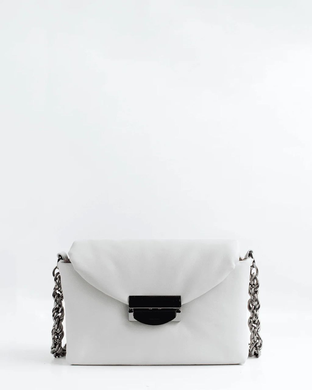 Cartera Puffy DS-3521 Blanco Humo
