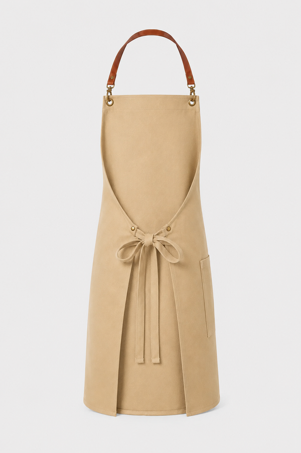 Mandil Parrillero-34 Beige