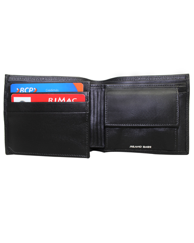 Billetera  de Hombre BH-75 Color Negro