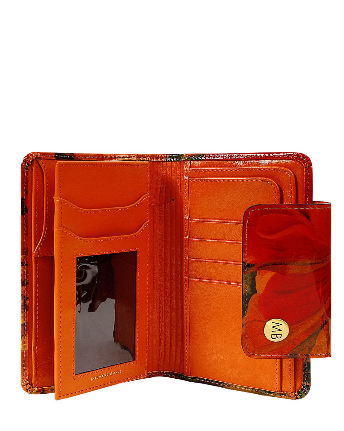 Billetera de Mujer BM-100 Color Naranja