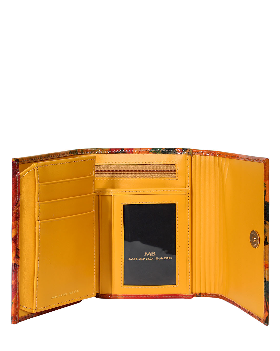 Billetera de Mujer BM-501 Color Naranja