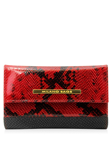 Billetera Mujer BM-357 Color Rojo