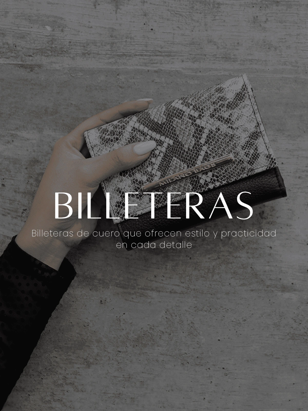 Billeteras de mujer Milano Bags