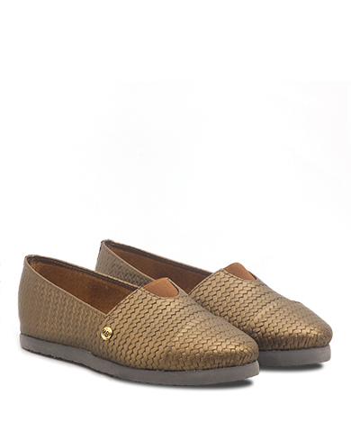 Calzado de Niña Alpargata FN-20 Color Oro