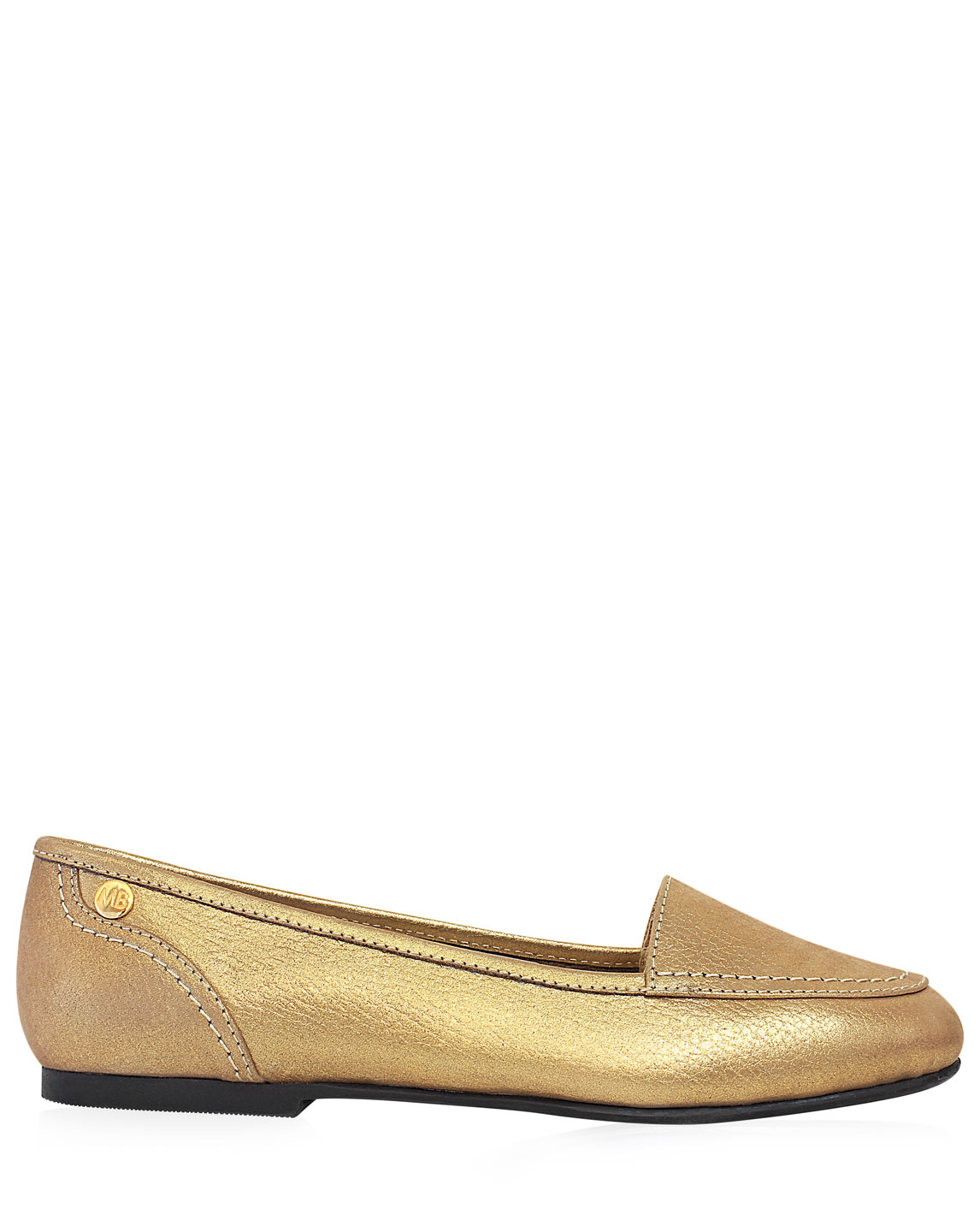 Calzado Flat FM-7563 Color Oro