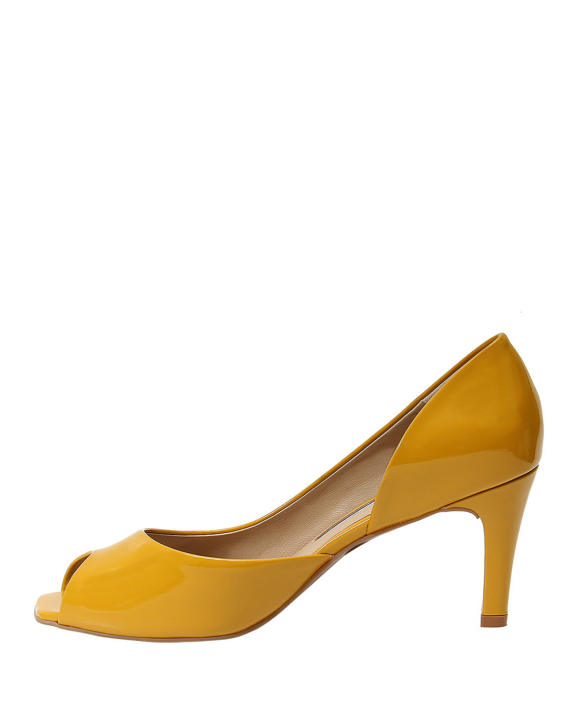 Calzado Peep Toe FRP-7849 Color Amarillo