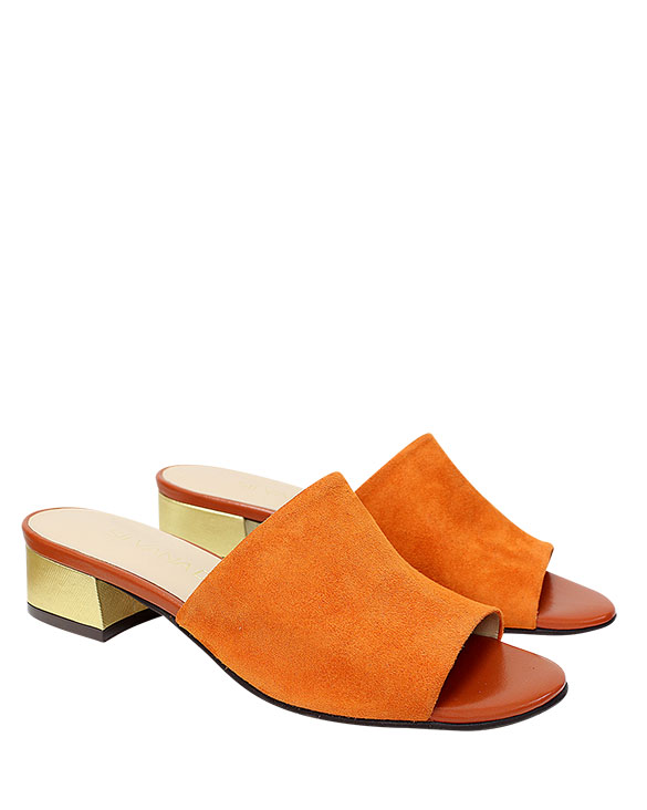 Calzado Sandalia FS-8626 Color Naranja