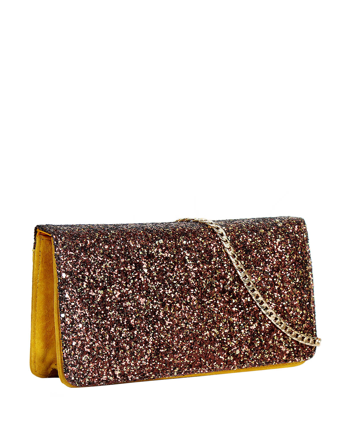 Cartera Clutch & Evening Bag DS-3122 Color Amarillo