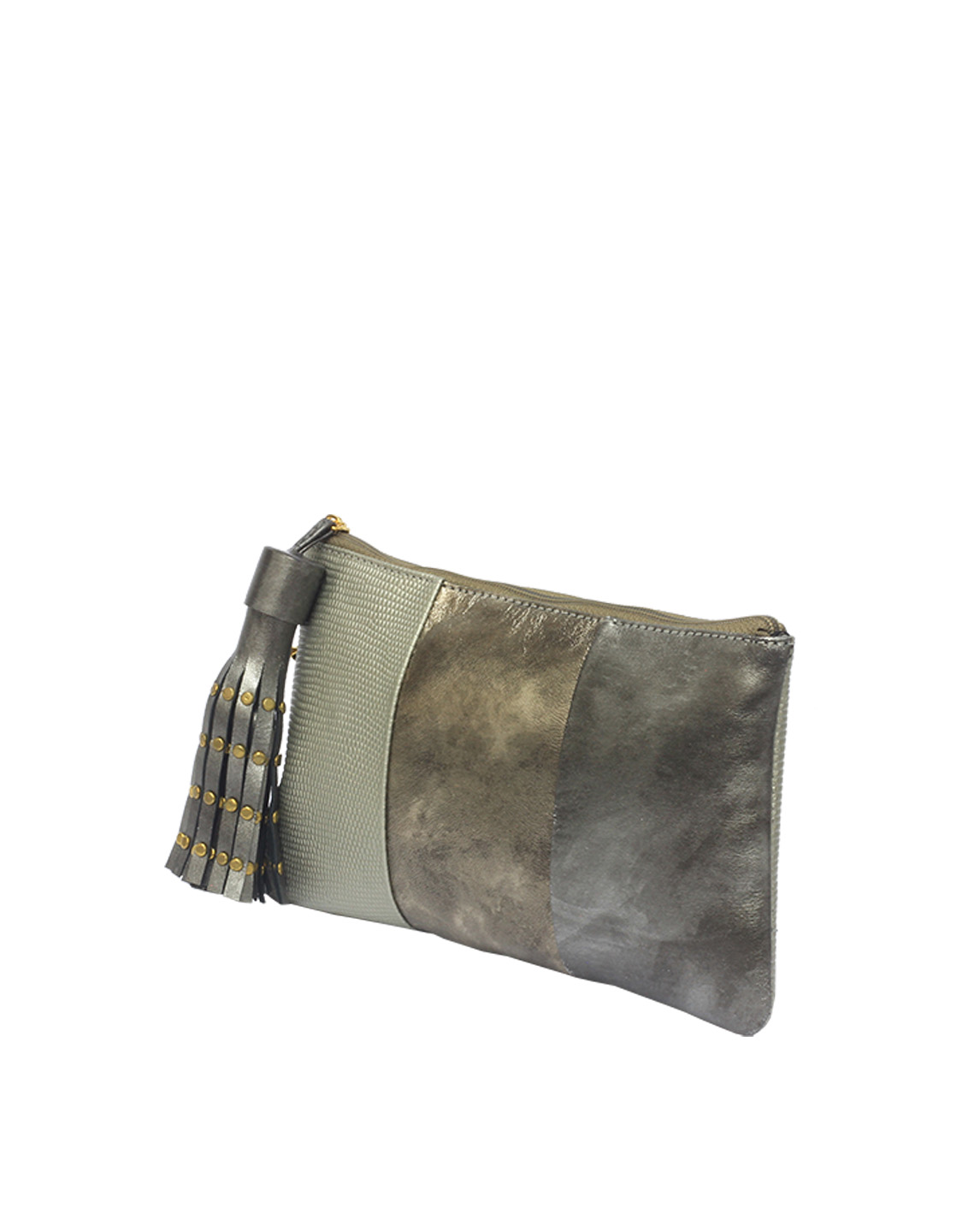 Cartera Clutch & Evening Bags  DS-2605 Color Plata