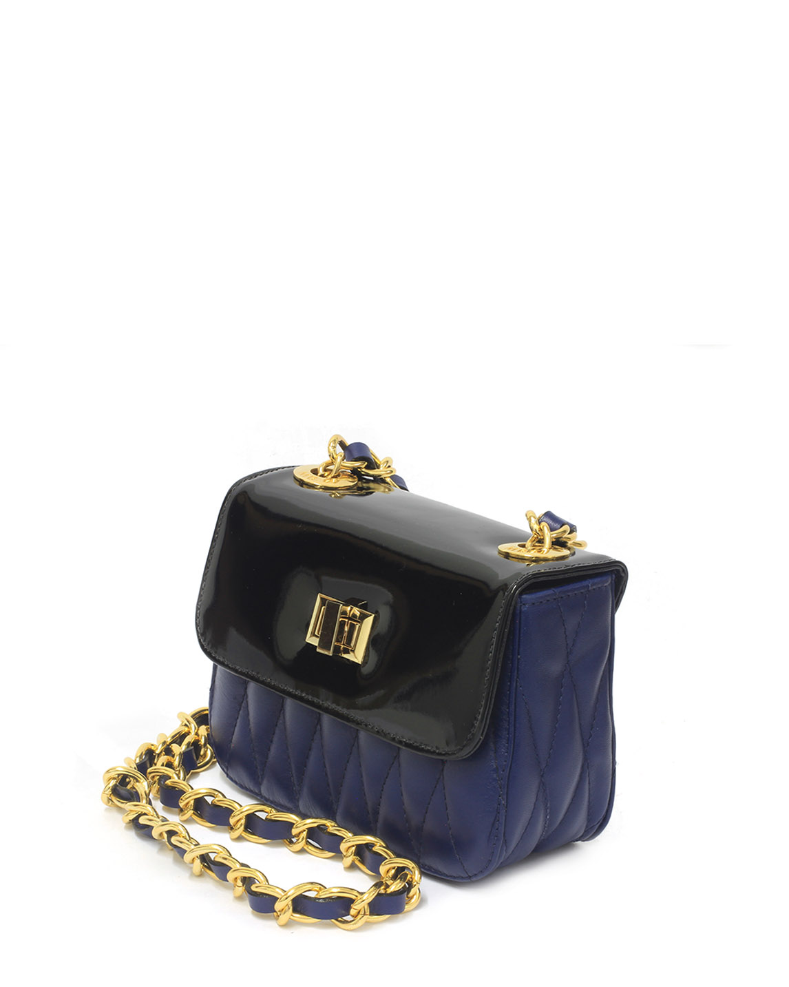 Cartera Satchel DS-2571 Color Azul