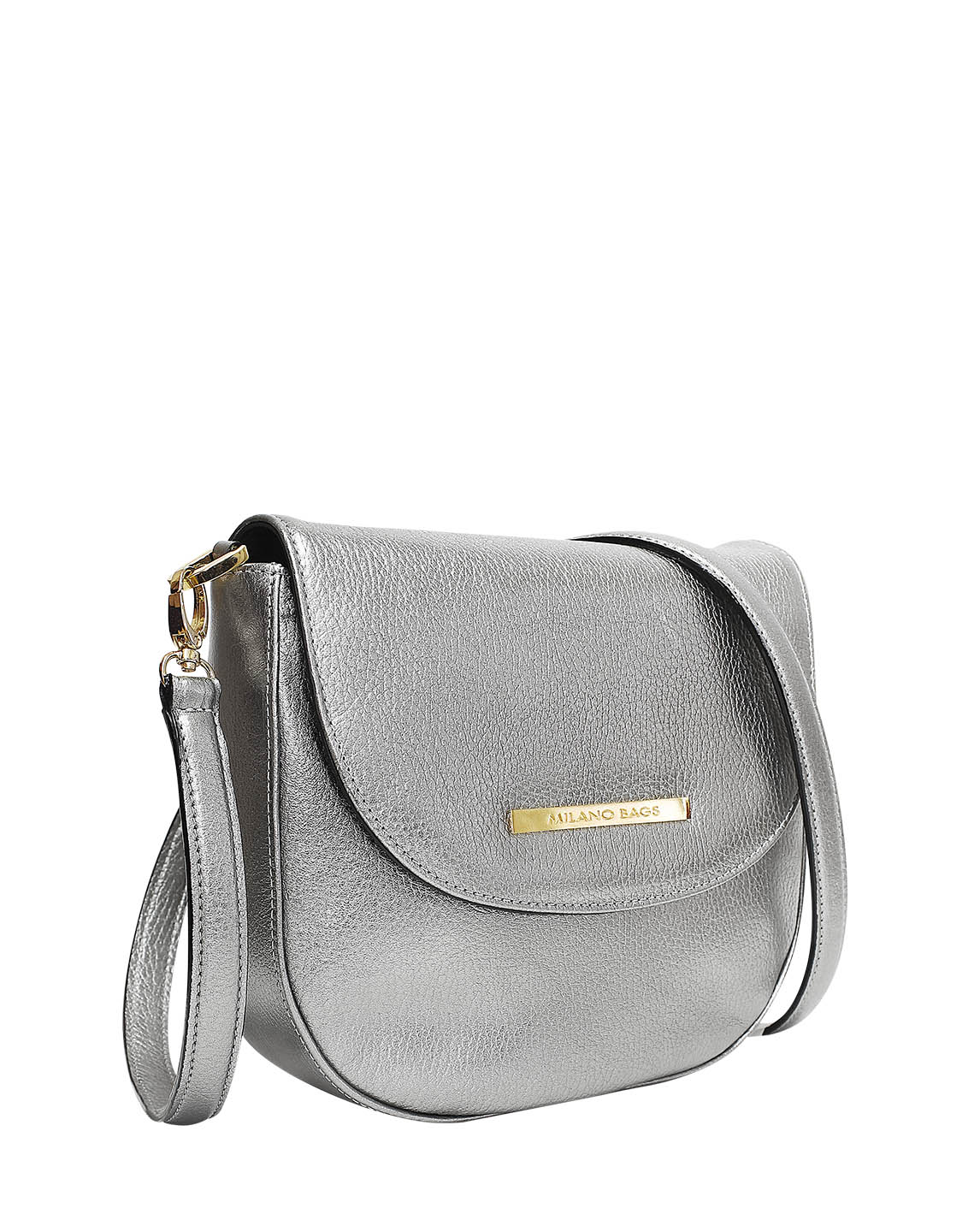 Cartera Satchel DS-3086 Color Plata