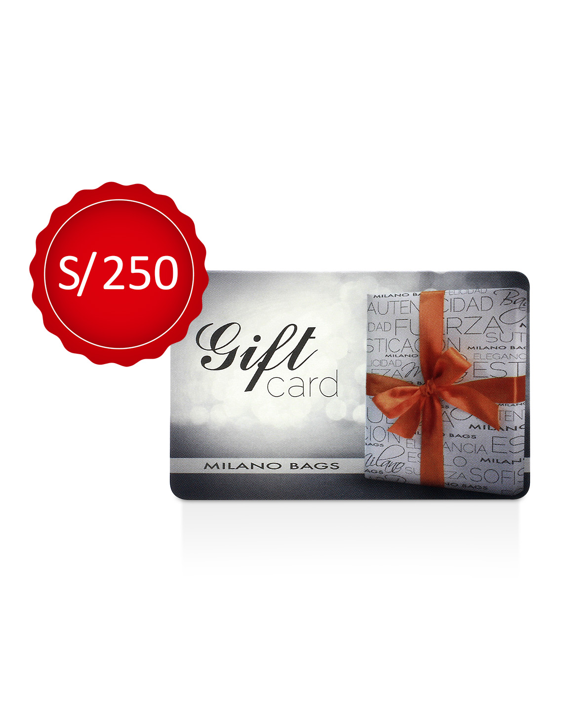 GIFT CARD 250 SOLES