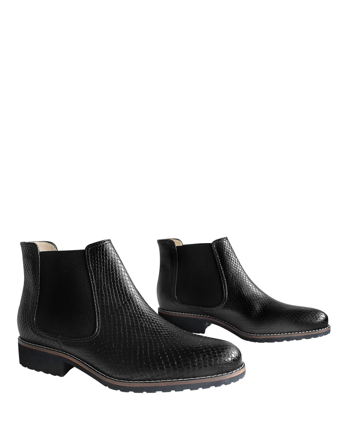 Zapato Botín FBU-8981 Color Negro
