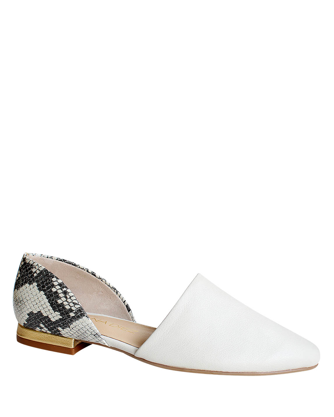 Zapato Flat FPT-8792 Color Blanco