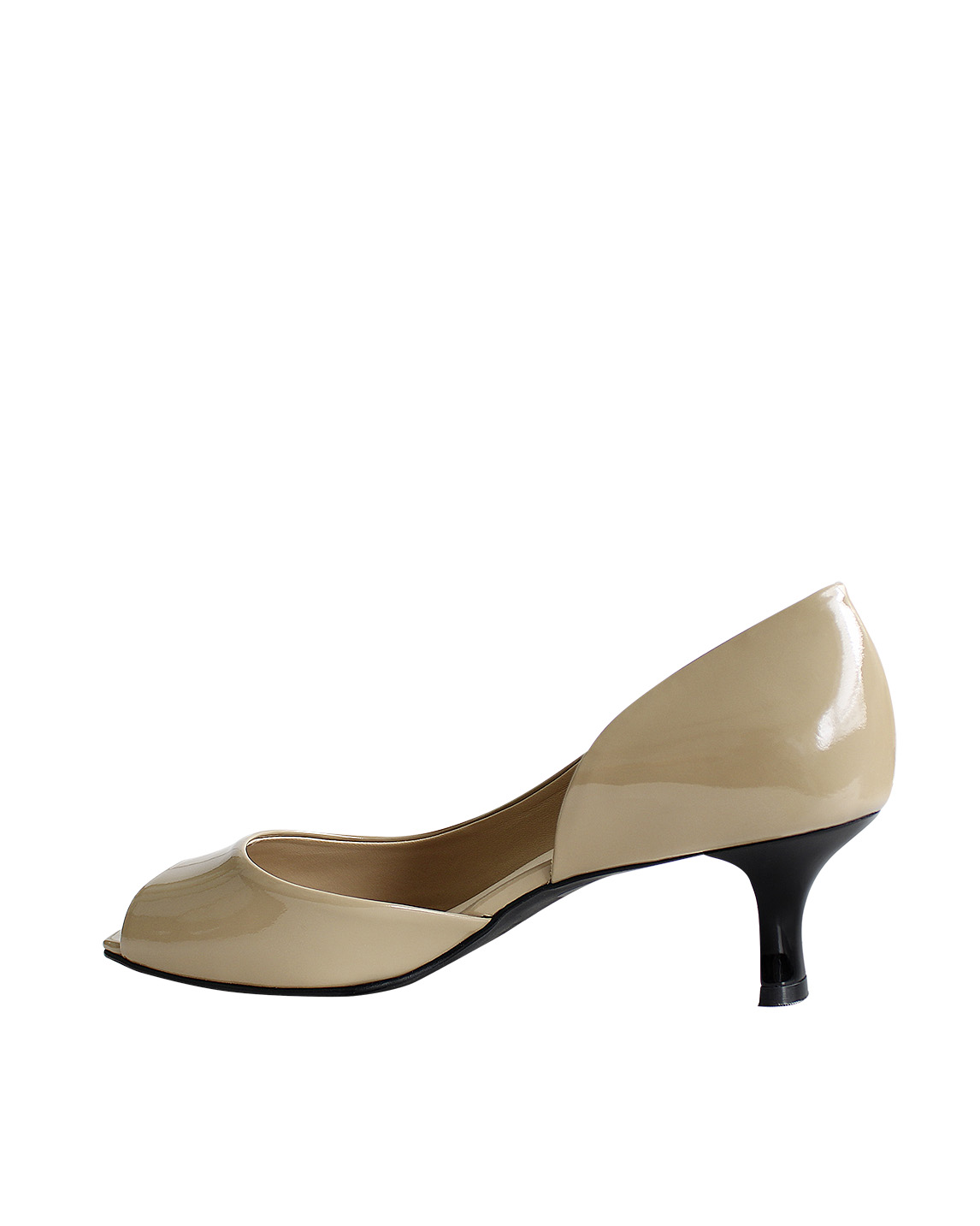 Zapato Peep Toe FRP-9345 Color Beige